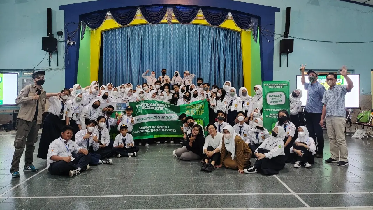 Program GEN AKTIF (Generasi Sehat dan Kreatif) yang terdiri dari serangkaian lokakarya kini hadir di Bandung.
