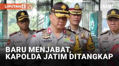 VIDEO: Baru Menjabat, Kapolda Jatim Irjen Teddy Minahasa Ditangkap karena Narkoba