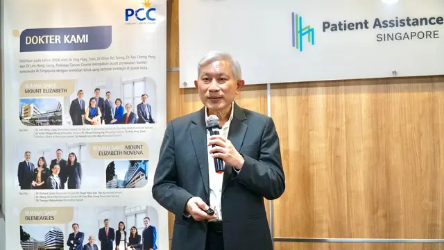 Wakil Direktur Medis dan Konsultan Senior Onkologi Medis di Parkway Cancer Centre (PCC) Dr. Khoo Kei Siong.
