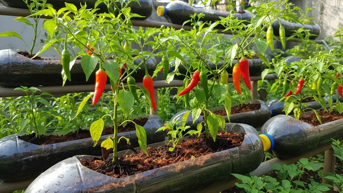 Model Kebun Cabai Rawit Tanpa Tanah