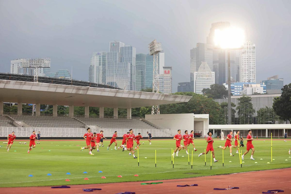 FOTO: Timnas Indonesia Siap Tampil di Laga Perdana FIFA Series 2026