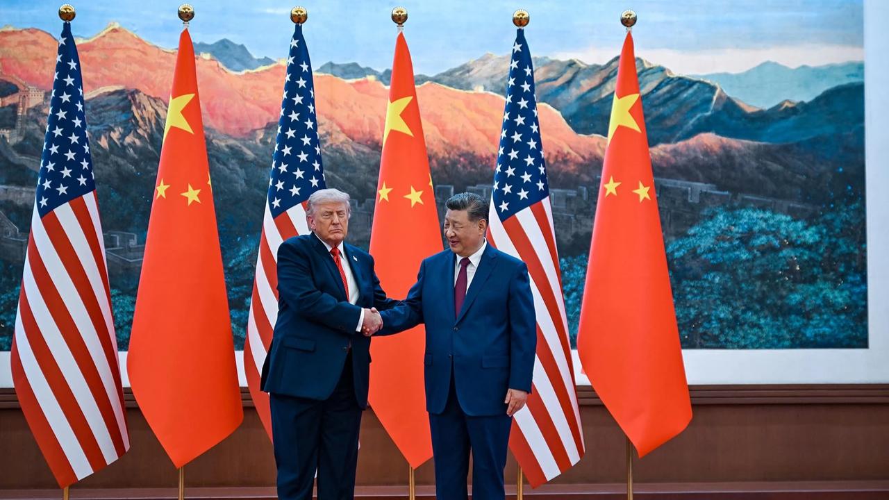 FOTO: Trump dan Xi Jinping Bahas Taiwan dan Perdagangan di Beijing