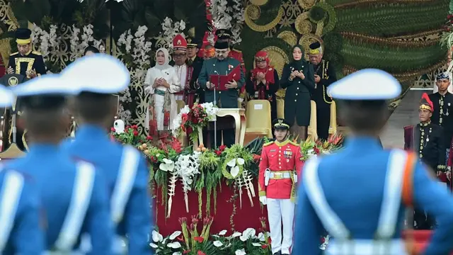 Menteri Basuki Hadiri Upacara HUT Ke-79 Kemerdekaan RI