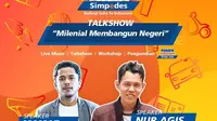 Gelaran Pesta Rakyat Simpedes 2020 menampilkan talkshow inspiratif yang mengusung tema 'Milenial Membangun Negeri' hingga pertunjukan musik dari RAN dan SLANK. Dok