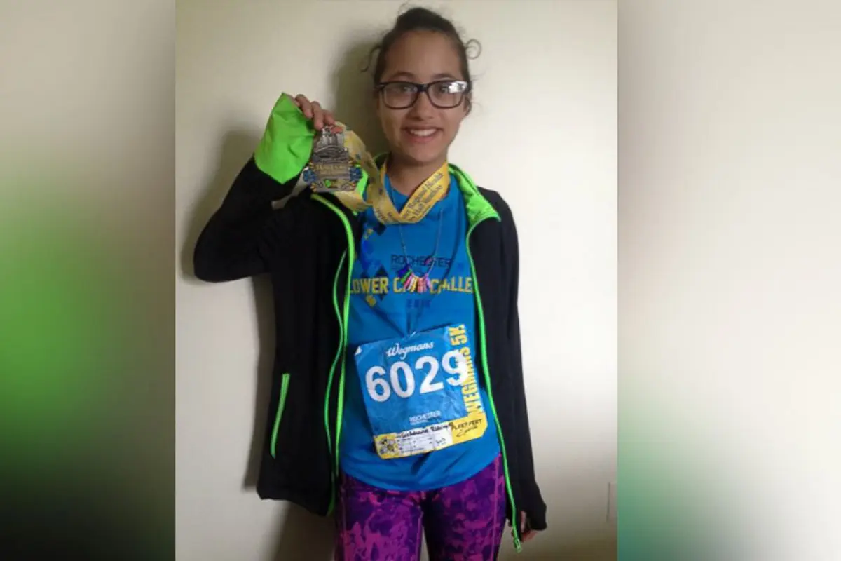 LeeAdianez Rodriguez-Espada Si Pelari Maraton Cilik