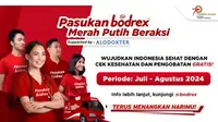 Pasukan bodrex bekerja sama dengan Alodokter, datang kembali dan fokus pada bantuan pemeriksaan dan pengobatan gratis di pulau Jawa yakni Jabodetabek, Bandung dan Yogyakarta dengan menggunakan mobil showcase/Istimewa.