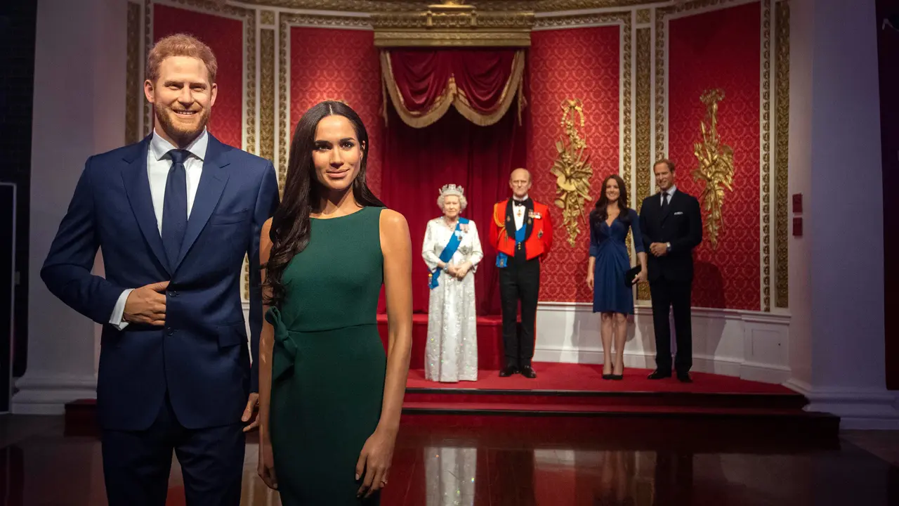 Patung Lilin Pangeran Harry dan Meghan