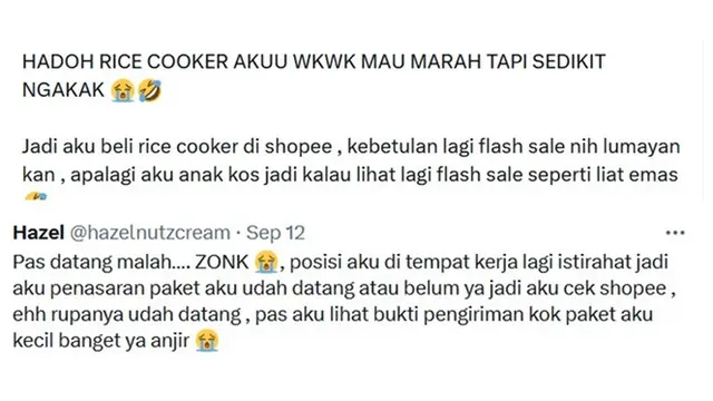 6 Cerita Apes Netizen Beli Barang Diskon di Online Shop, Tak Sesuai Harapan