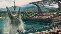 Dalam video promo bertema 'Masrani Global' yang diunggah di YouTube, bisa terlihat suasana Jurassic World sebelum menjadi tempat malapetaka.
