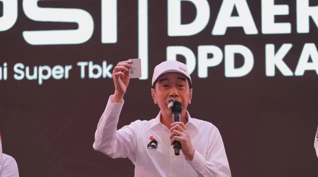 Jokowi Ungkap Alasan Baru Tunjukkan KTA PSI