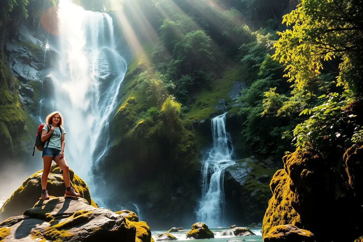 caption air terjun