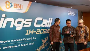 BNI Kantongi Laba Rp 10,8 Triliun, Kucuran Kredit Naik 24,4% di Semester I