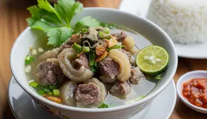 Cara Membuat Soto Kikil Bening yang Empuk Tanpa Bau Amis, Menggugah Selera Makan