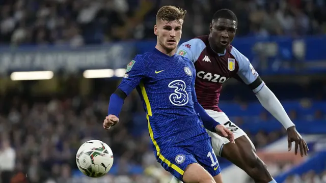 Foto: Chelsea Akhiri Perlawanan Sengit Aston Villa di Carabao Cup 2021 / 2022 hingga Babak Adu Penalti