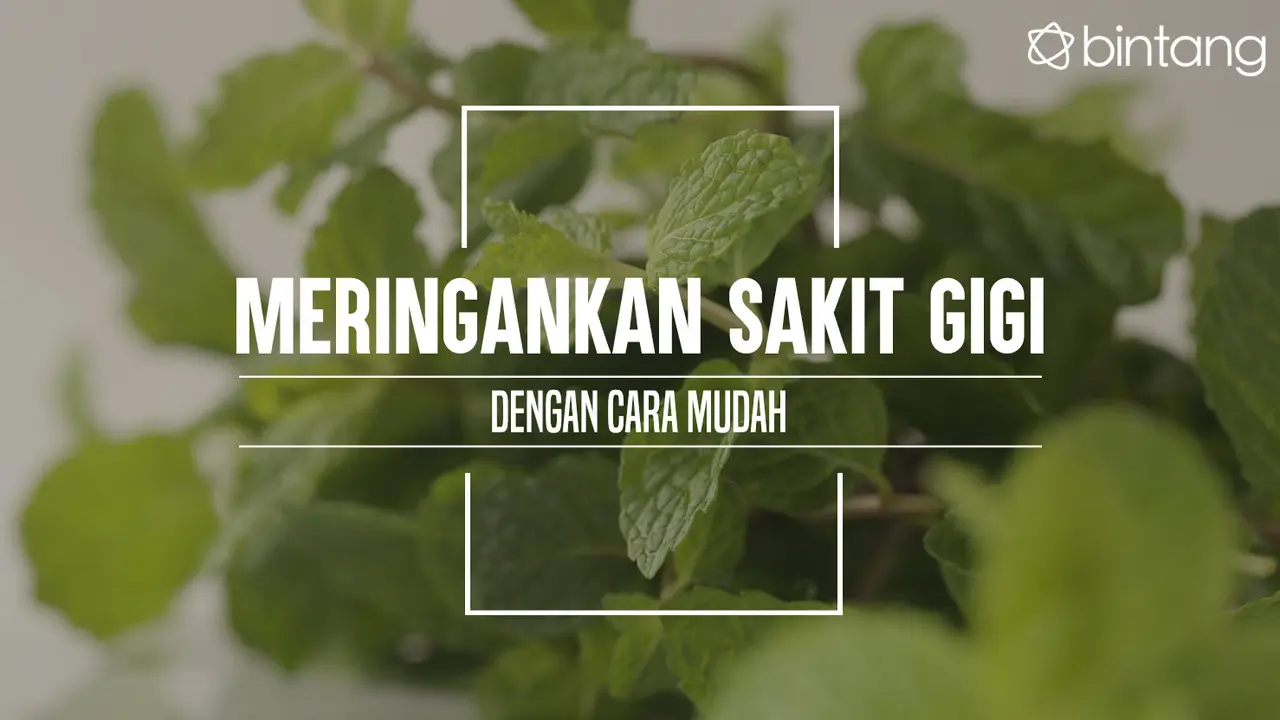 Cara meringankan sakit gigi. (Foto: Daniel Kampua, Digital Imaging: M. Iqbal Nurfajri/Bintang.com)