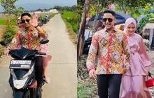 Potret Bupati Hengky Kurniawan dan Istri Hadiri Nikahan Warga, Sederhana Motoran