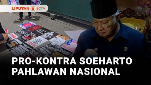 Pro-kontra Gelar Pahlawan Nasional untuk Soeharto