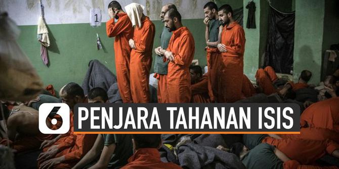 VIDEO: Potret Menyedihkan Kondisi Penjara Tahanan ISIS