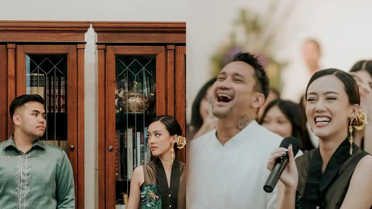 6 Pesona Nabila Putri Sulung Tora Sudiro Resmi Tunangan setelah 9 Tahun Pacaran, Tampil Menawan Dibalut Kebaya Modern