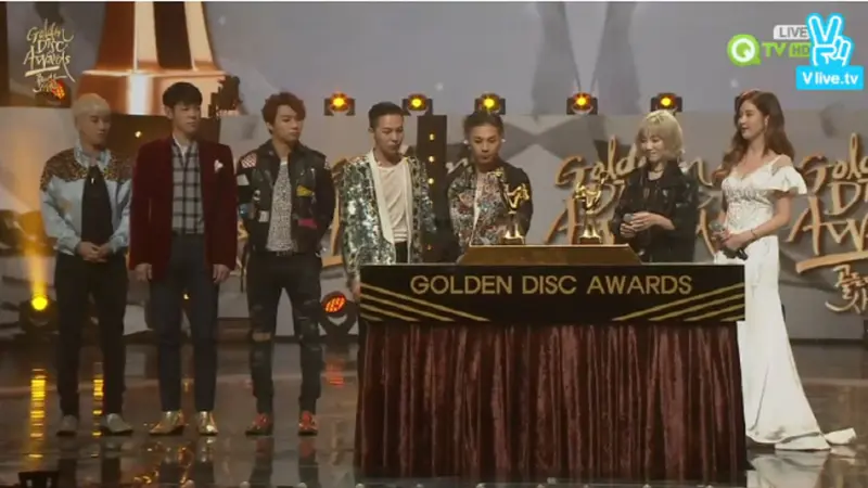 Big Bang Sapu Bersih Golden Disc Awards 2016