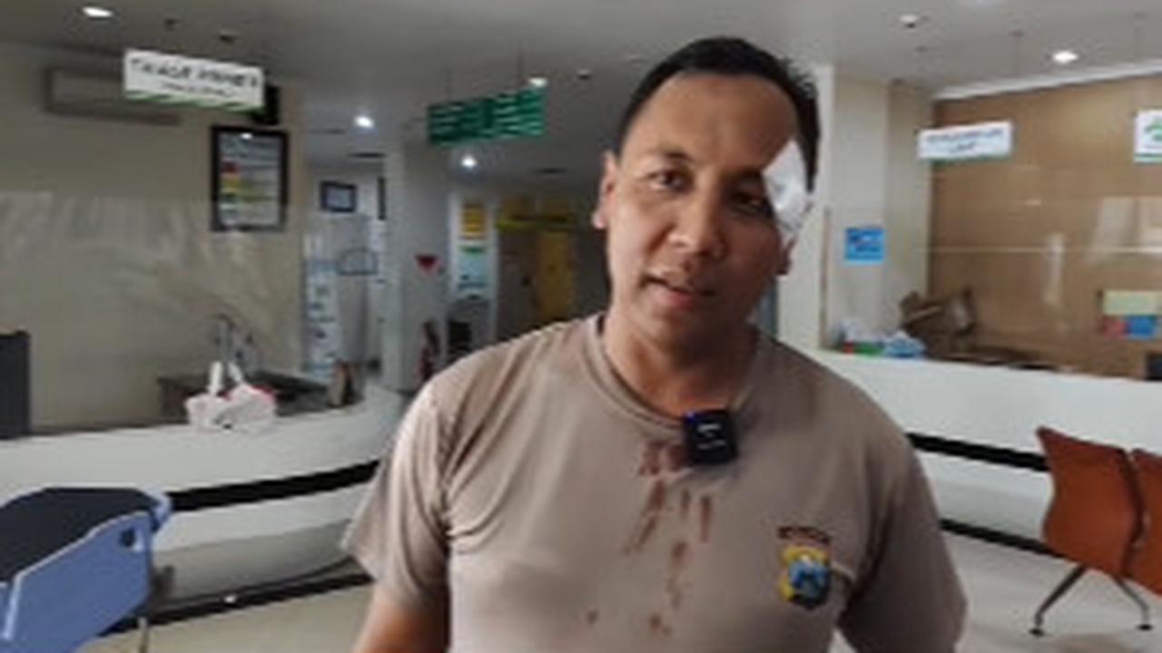 Kondisi Ipda Purnomo Polisi Baik Dipukul ODGJ Hingga Berdarah-darah