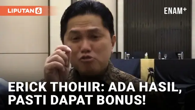 Erick Thohir Janjikan Bonus Besar Andai Timnas Indonesia Kalahkan Vietnam dan Jepang