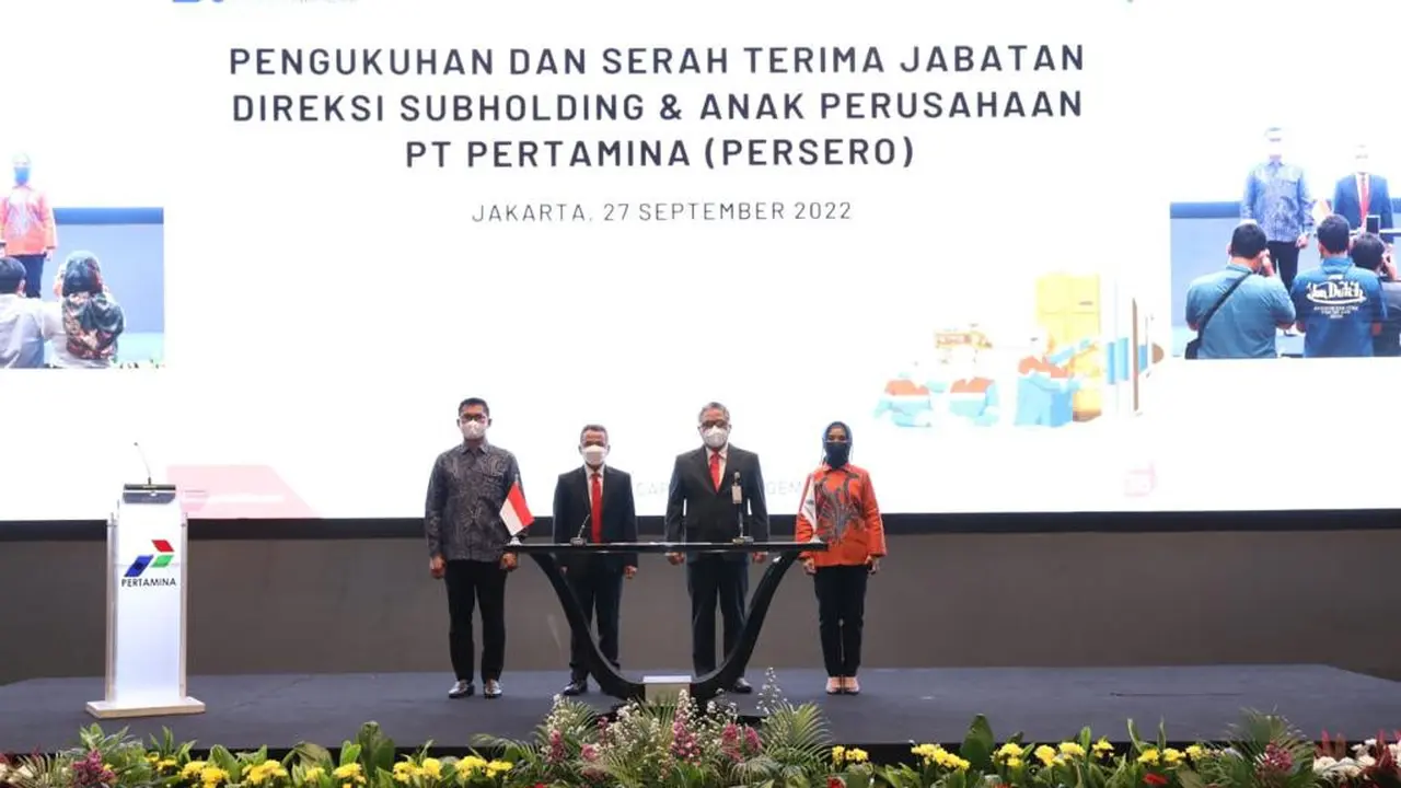 PT Pertamina (Persero) dan PT Pertamina Pedeve Indonesia selaku Pemegang Saham PT Pertamina Hulu Energi telah melakukan perubahan susunan Direksi PT Pertamina Hulu Energi.