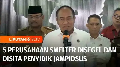 VIDEO: Disegel Kejagung, Lima Pabrik Pengolahan Timah di Bangka Belitung Tetap Beroperasi