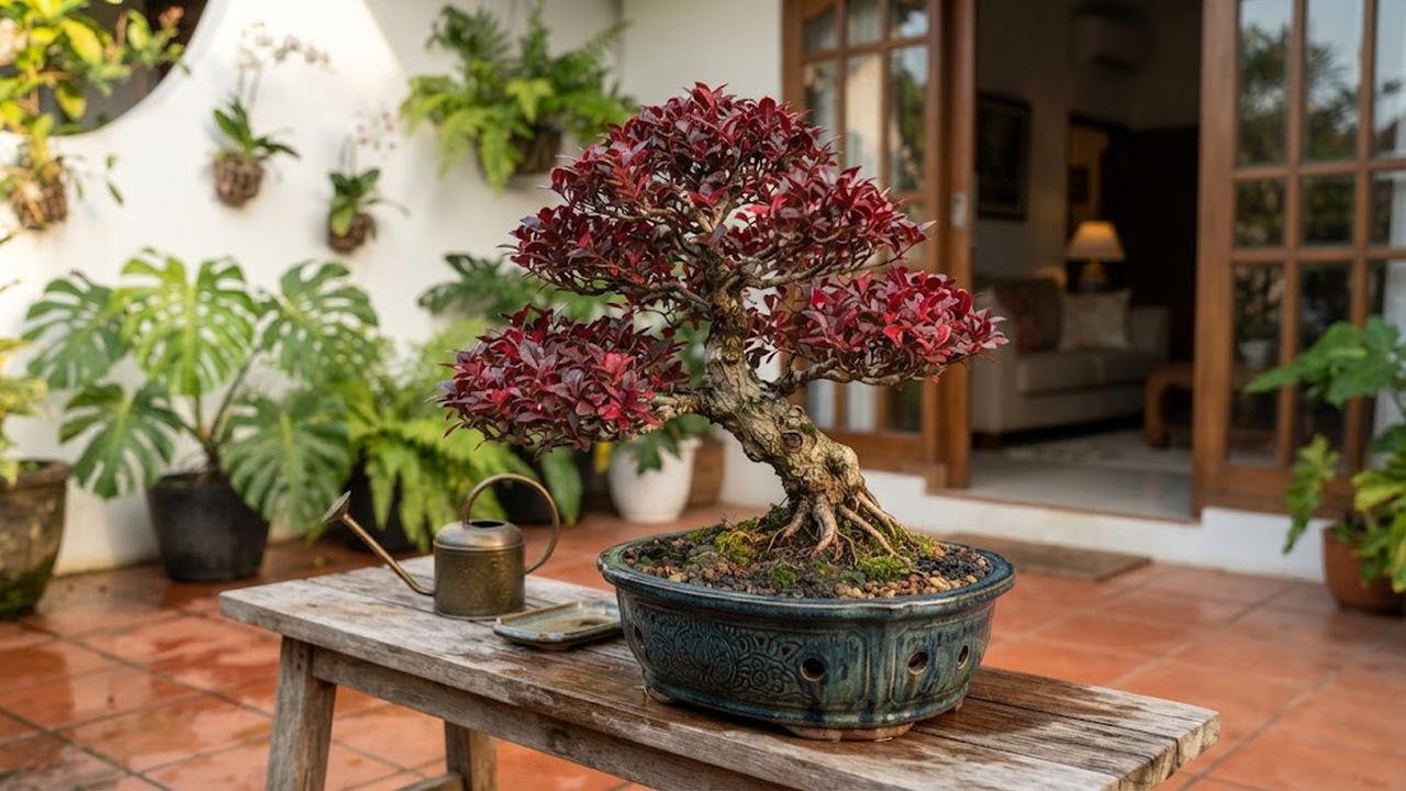 Cara Merawat Red Panama Bonsai agar Tumbuh Subur dan Berdaun Cantik
