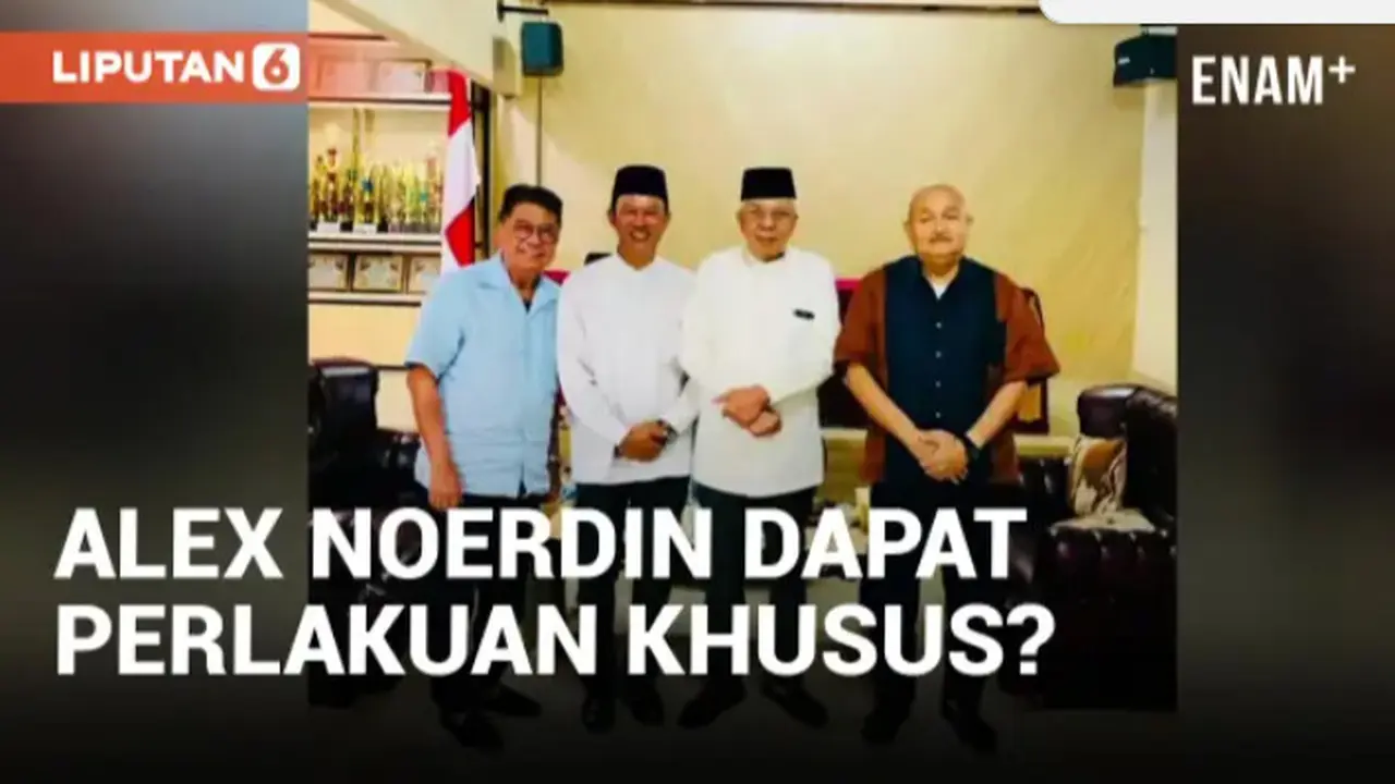 Alex Noerdin dapat Keistimewaan di Lapas?