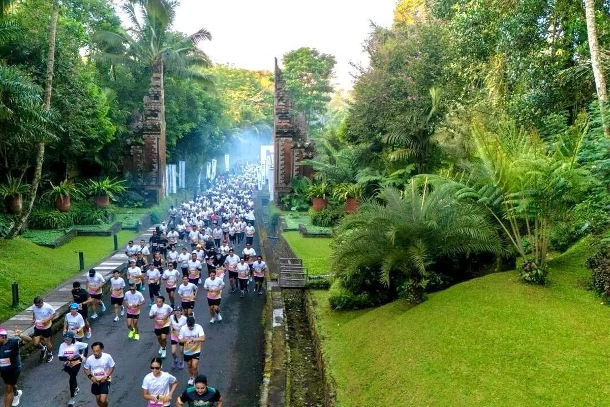 Lebih dari Sekadar Kompetisi, Ajang Lari Ini Sajikan Tari Tradisional di Tengah Keindahan Ubud