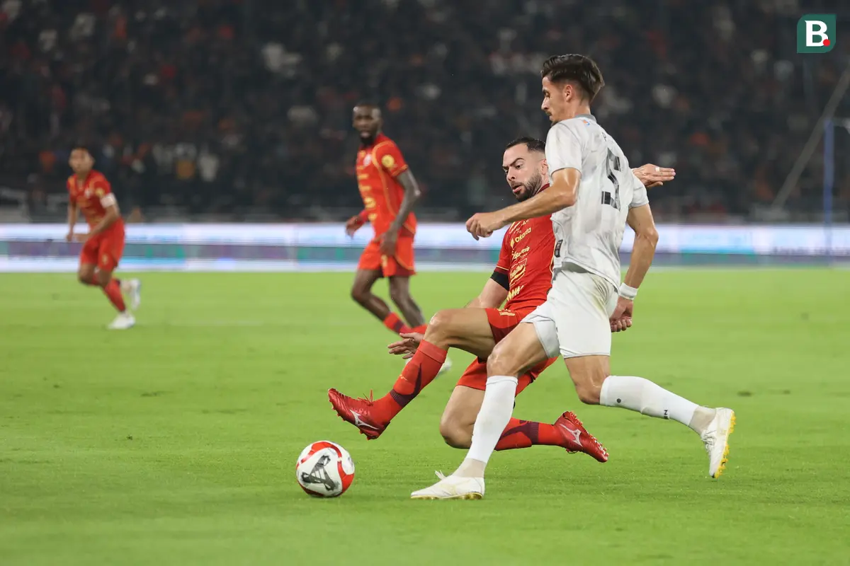 Jordi Amat dan Kerim Palic di BRI Super League 2025/2026