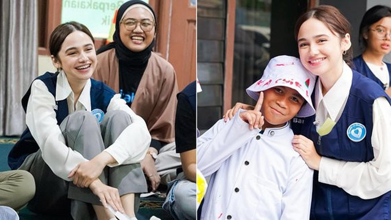 Rayakan Ultahnya yang ke-24, Syifa Hadju Berbagi Kebahagiaan dengan Anak-Anak Panti Asuhan