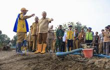 Progres Perbaikan Ruas Jalan Semarang - Godong yang Terputus Akibat Banjir Ditargetkan H-7 Bisa Dilalui Arus Mudik