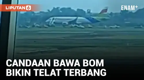 VIDEO: Penumpang Bercanda Bawa Bom, Pesawat Pelita Air Telat Terbang