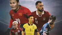 Ilustrasi - Gerrit Holtmann, Chanathip Songkrasin, Jordi Amat, Dion Cools, Nguyen Quang Hai (Bola.com/Adreanus Titus)