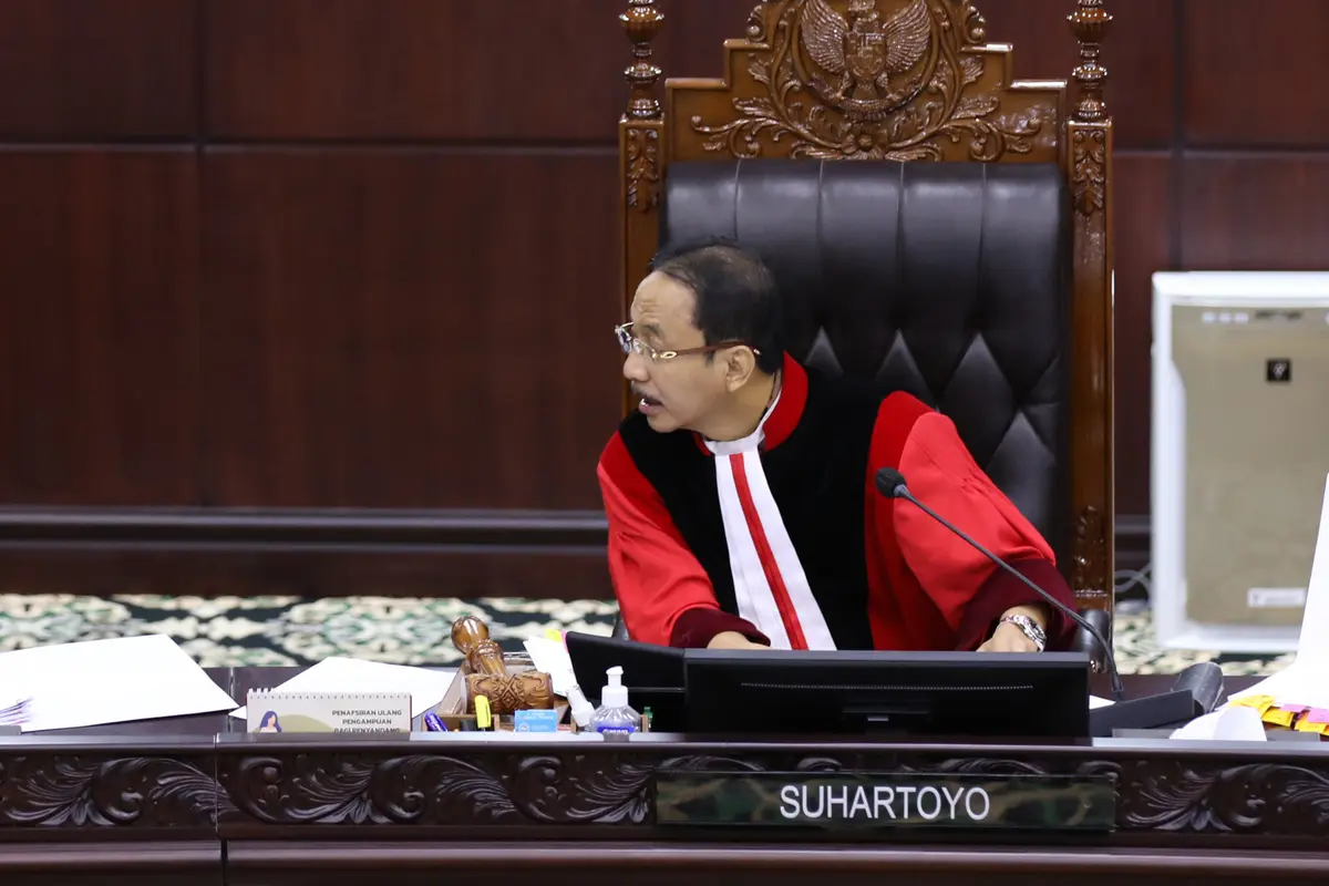 Ketua MK Suhartoyo