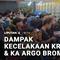 Kecelakaan kereta Commuter Line dan Argo Bromo di Stasiun Bekasi Timur, Jawa Barat berdampak luas  perjalanan kereta di sejumlah stasiun. Di Stasiun Pasar Senen, Jakarta Pusat sejumlah kereta alami kemunduran jadwal keberangkatan hingga terjadi penum...