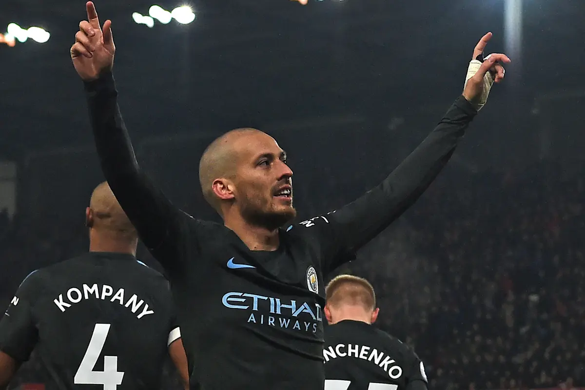 David Silva Jadi Pahlawan Kemenangan Manchester City