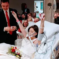 Wanita ini meninggal dunia setelah menggelar pernikahannya. (Sumber Foto: virall4real)