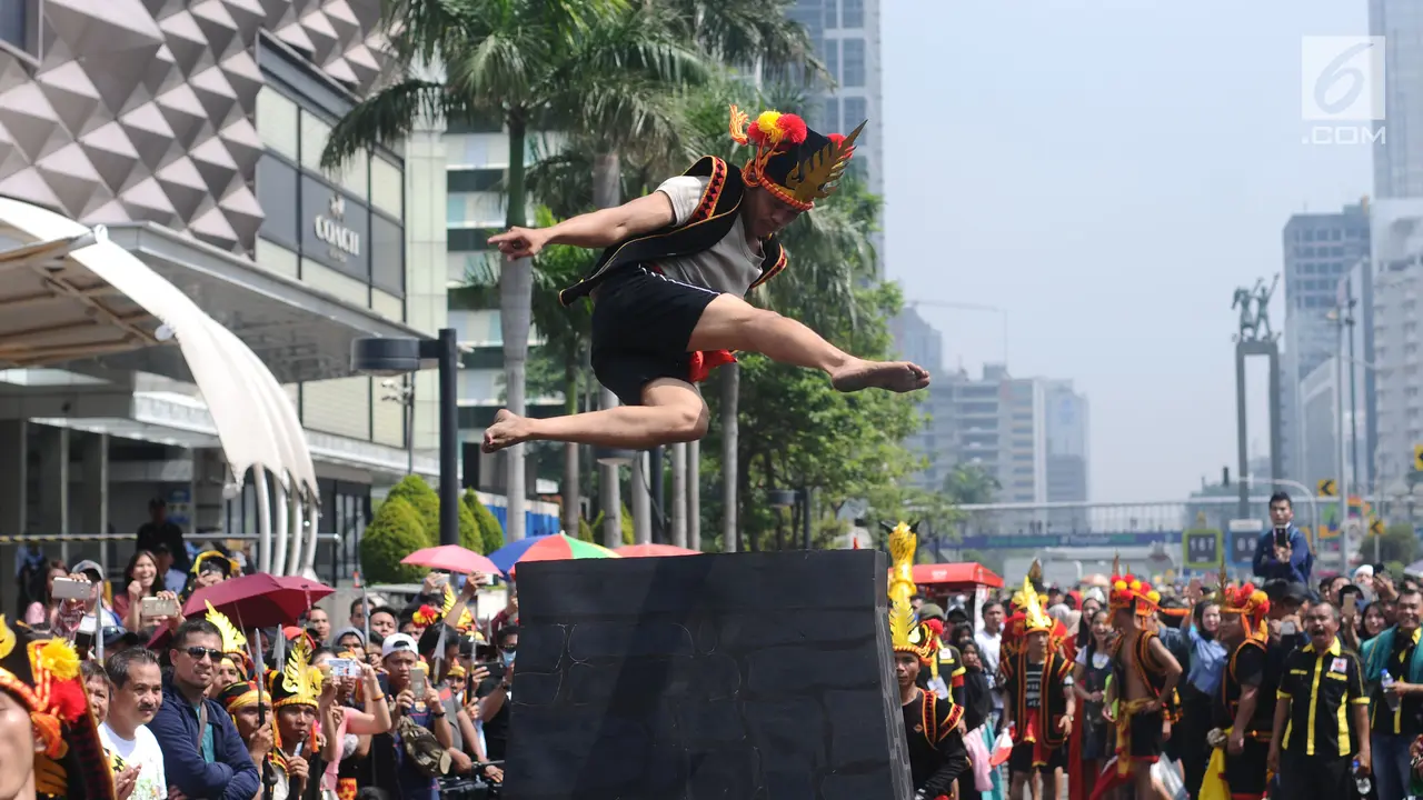 Promosikan Pariwisata, Pemuda Peduli Nias Unjuk Atraksi di CFD