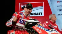 Jorge Lorenzo bicara blak-blakan soal penunjukkan Cristian Gabarrini sebagai kepala krunya di Ducati. (EPA/GIORGIO BENVENUTI)