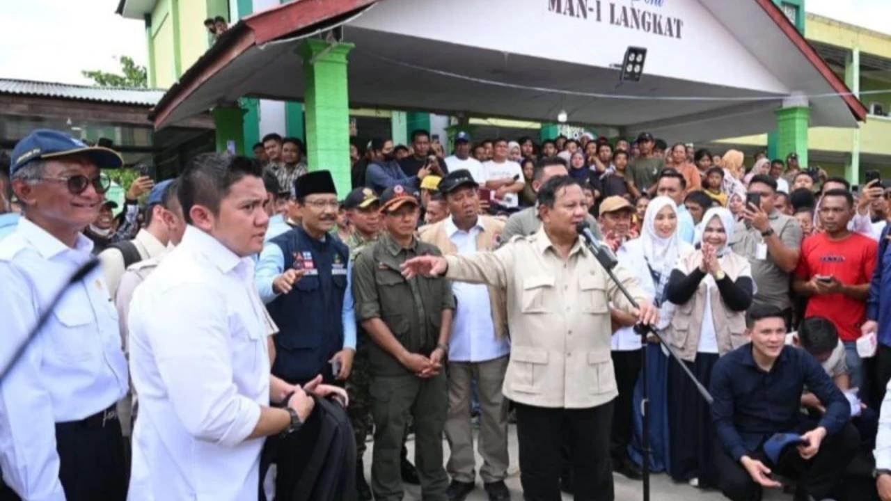 Prabowo: Banyak Kepala Negara Tawarkan Bantuan Bencana Sumatra, Saya Bilang Indonesia Mampu