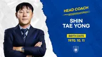 Shin Tae-yong, pelatih Ulsan HD. (Dok.&nbsp;uhdfc.com)