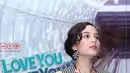 Chelsea Islan diam seribu bahasa menanggapi adegan ciumannya di film 'Love You Love You Not'. (Galih W. Satria/Bintang.com)