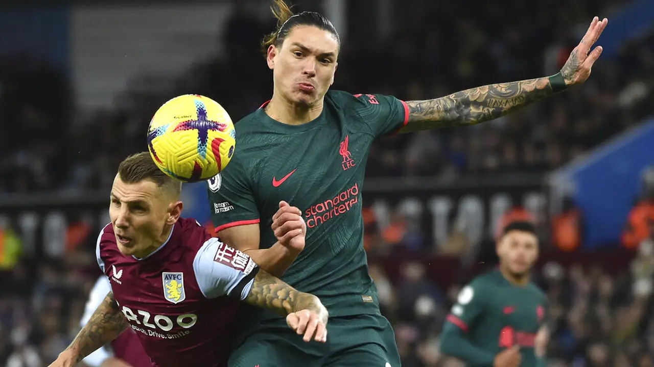 Darwin Nunez Vs Aston Villa