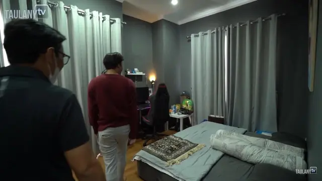 Potret Kamar Tidur Rizky Febian, Foto Anya Geraldine Jadi Sorotan. (Sumber: YouTube/Taulany TV)