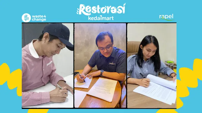 KedaiMart Gandeng Waste4Change