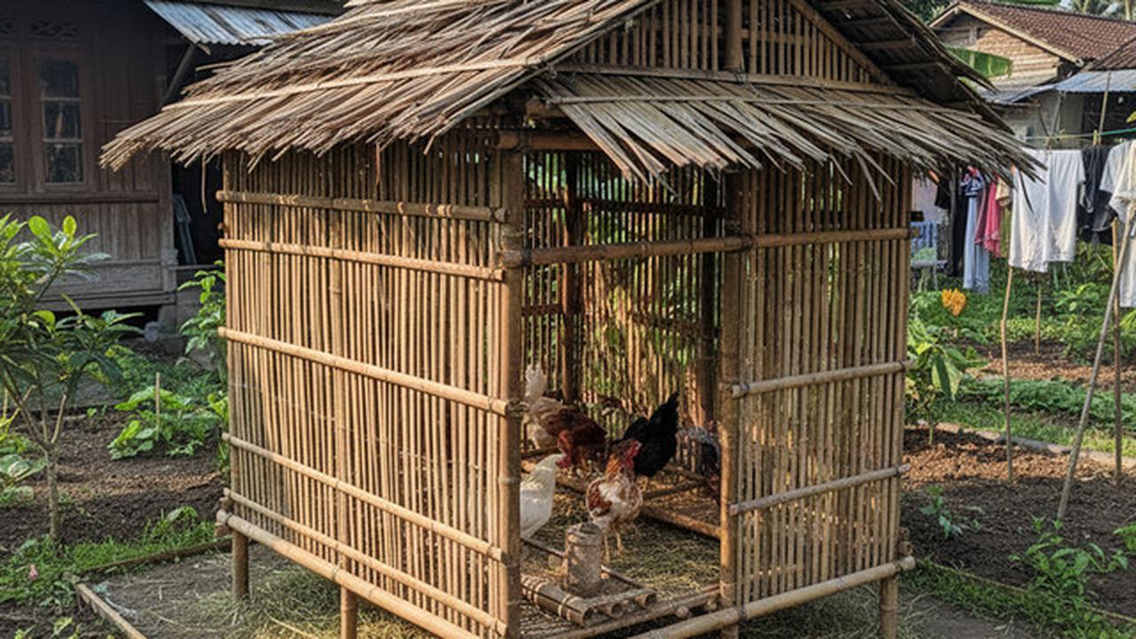 7 Ide Kandang Ternak Ayam 2x2 di Halaman Belakang untuk Ketahanan Pangan Keluarga
