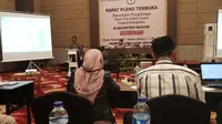 Proses penghitungan suara pemilu 2019 Kabupaten Bogor.